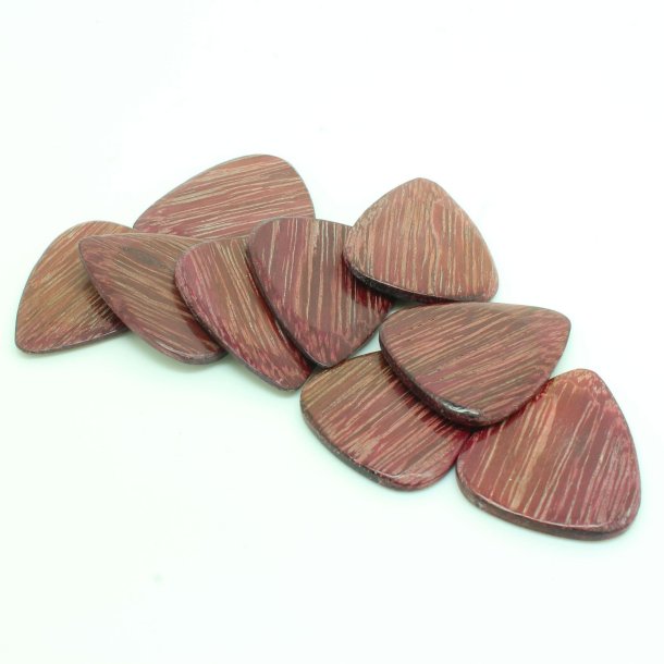 Timber Tones Fat - Purple Heart Guitar Pick